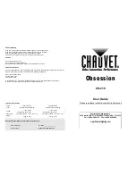 Chauvet CH-219 User Manual preview