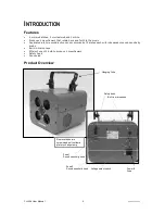 Preview for 4 page of Chauvet CH-244 User Manual