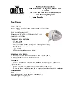 Preview for 1 page of Chauvet CH-766 User Manual