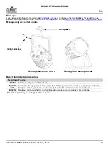 Предварительный просмотр 21 страницы Chauvet COLORado Expo W Quick Reference Manual