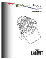 Chauvet COLORado Zoom TOUR User Manual предпросмотр