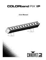 Chauvet colorband PiX IP User Manual preview