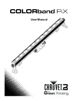 Предварительный просмотр 1 страницы Chauvet COLORband PiX User Manual