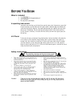 Preview for 3 page of Chauvet COLORbank 4 User Manual