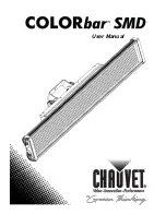 Предварительный просмотр 1 страницы Chauvet COLORbar SMD User Manual