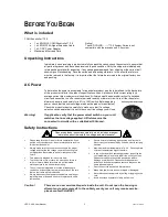 Preview for 3 page of Chauvet COLORcontroller 2.0 User Manual