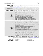 Preview for 2 page of Chauvet COLORpalette Quick Reference Manual