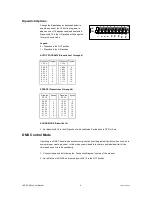 Предварительный просмотр 9 страницы Chauvet COLORpanel 4 User Manual