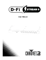 Chauvet D-Fi Stream 6 User Manual предпросмотр