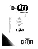 Chauvet D-Fi User Manual предпросмотр