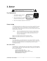 Предварительный просмотр 8 страницы Chauvet DIAMONDstrip Mini User Manual