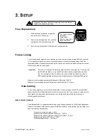 Preview for 8 page of Chauvet DiamondStrip User Manual