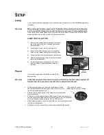 Предварительный просмотр 6 страницы Chauvet DMX-150SQ User Manual