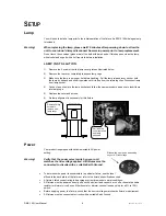 Предварительный просмотр 6 страницы Chauvet DMX-155 Omega I User Manual