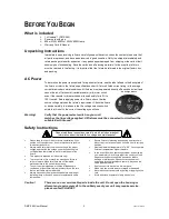 Предварительный просмотр 3 страницы Chauvet DMX-355 User Manual