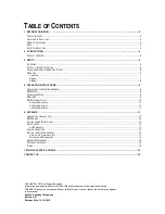 Preview for 2 page of Chauvet DMX-4 LED User Manual