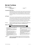 Preview for 3 page of Chauvet DMX-602 User Manual