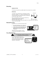 Preview for 8 page of Chauvet DMX-616 Intimidator 2.0 HTI User Manual