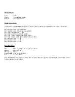 Preview for 3 page of Chauvet DMX-752 User Manual