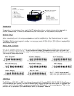 Preview for 2 page of Chauvet DMX Abyss DMX-450 User Manual