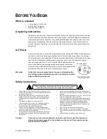 Предварительный просмотр 3 страницы Chauvet Duo Moons CH-160A User Manual