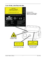 Предварительный просмотр 7 страницы Chauvet Eclipse RGB User Manual