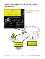 Предварительный просмотр 34 страницы Chauvet Eclipse RGB User Manual