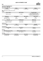 Preview for 4 page of Chauvet EPIX FLEX 20 Quick Reference Manual