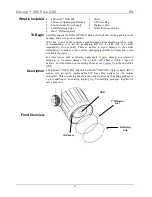 Предварительный просмотр 3 страницы Chauvet EZwash HEX Pack Quick Reference Manual