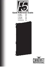 Предварительный просмотр 1 страницы Chauvet F5 IP Quick Reference Manual