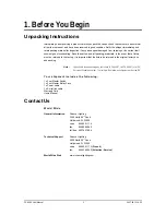 Preview for 3 page of Chauvet Foot Master 4200 User Manual