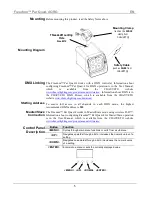 Предварительный просмотр 5 страницы Chauvet Freedom Par Quad-4 Quick Reference Manual