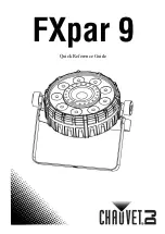 Preview for 1 page of Chauvet FXpar 9 Quick Reference Manual