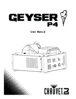 Chauvet GEYSER P4 User Manual preview