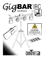 Chauvet GigBAR IRC User Manual предпросмотр