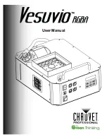 Chauvet Green Thinking Professional Vesuvio RGBA User Manual предпросмотр