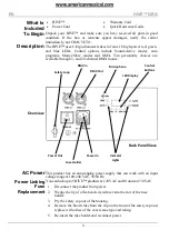 Preview for 3 page of Chauvet HIVE Quick Reference Manual