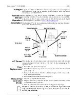 Preview for 3 page of Chauvet Hurricane 1101 Quick Reference Manual