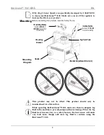 Preview for 4 page of Chauvet Hurricane 1101 Quick Reference Manual