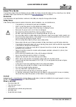 Preview for 2 page of Chauvet Hurricane Haze 4D Quick Reference Manual