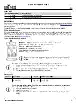 Preview for 5 page of Chauvet Hurricane Haze 4D Quick Reference Manual