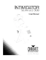 Chauvet Intimidator Barrel LED 300 User Manual preview