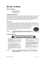 Preview for 3 page of Chauvet Intimidator Color DMX-500 User Manual