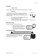 Preview for 7 page of Chauvet Intimidator Color DMX-500 User Manual