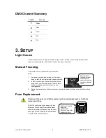 Preview for 6 page of Chauvet Intimidator SCAN LED User Manual