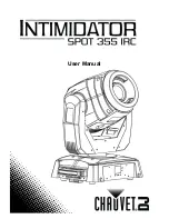 Предварительный просмотр 1 страницы Chauvet Intimidator Spot 355 IRC User Manual