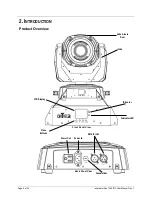 Предварительный просмотр 6 страницы Chauvet Intimidator Spot 355 IRC User Manual