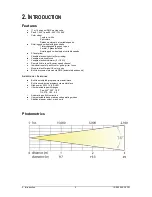 Предварительный просмотр 5 страницы Chauvet Intimidator Spot XYZ User Manual