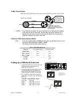 Предварительный просмотр 7 страницы Chauvet Kinta X User Manual