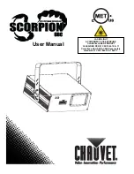 Preview for 1 page of Chauvet Laser Pointer User Manual